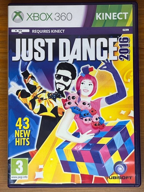 Xbox 360 Kinect Just Dance 2016