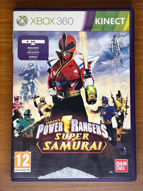 Xbox 360 Kinect Power Rangers Super Samurai