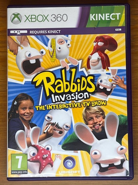 Xbox 360 Kinect Rabbids Invasion The Interactive TV Show