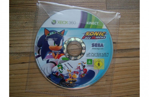 Xbox 360 Kinect Sonic Free Riders jtk