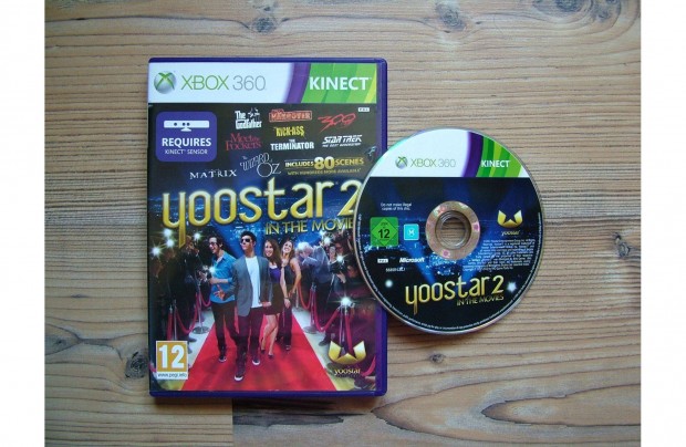 Xbox 360 Kinect Yoostar 2 in the Movies jtk