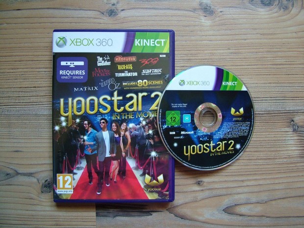 Xbox 360 Kinect Yoostar 2 in the Movies jtk