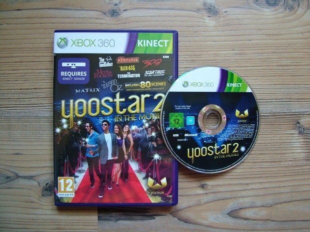 Xbox 360 Kinect Yoostar 2 in the movies jtk