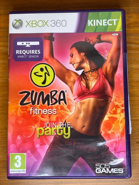 Xbox 360 Kinect Zumba fitness