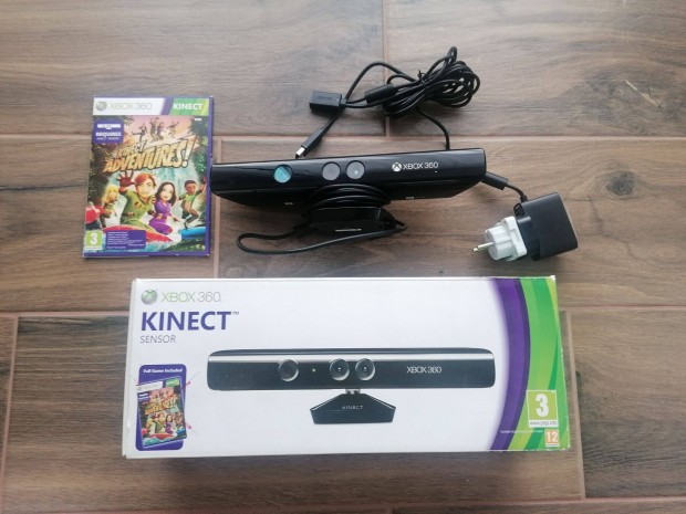 Xbox 360 Kinect adapterrel s Adventures jtkkal dobozban elad!