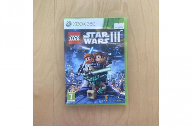 Xbox 360 LEGO Star Wars III The Clone Wars Hasznlt