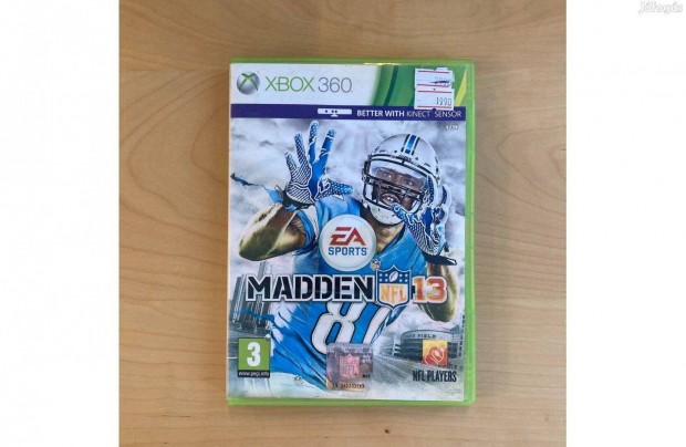 Xbox 360 Madden NFL 13 (hasznlt)
