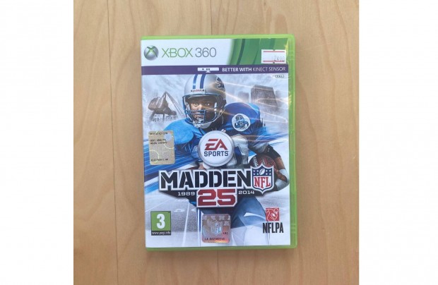 Xbox 360 Madden NFL 25 1989-2014 Hasznlt