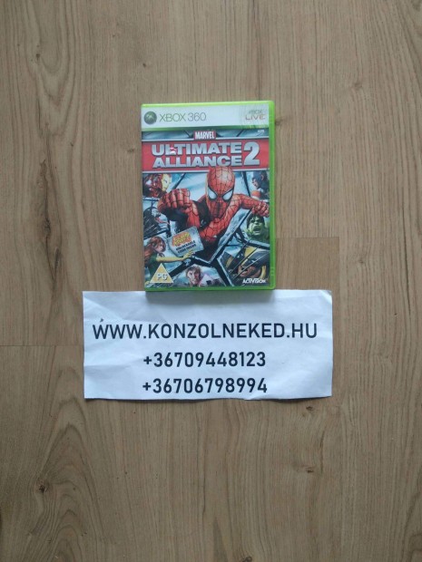 Xbox 360 Marvel Ultimate Alliance 2