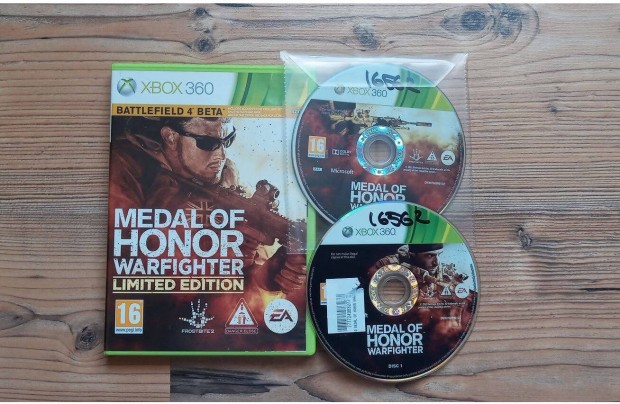 Xbox 360 Medal of Honor Warfighter Limited Edition jtk