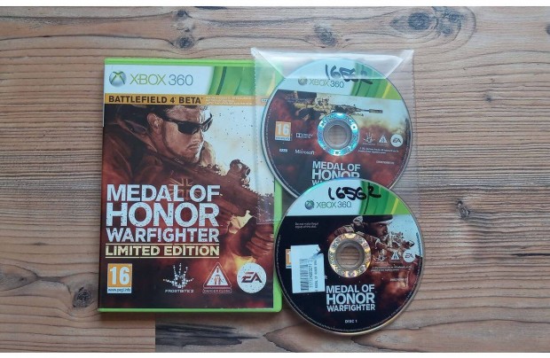 Xbox 360 Medal of Honor Warfighter Limited Edition jtk