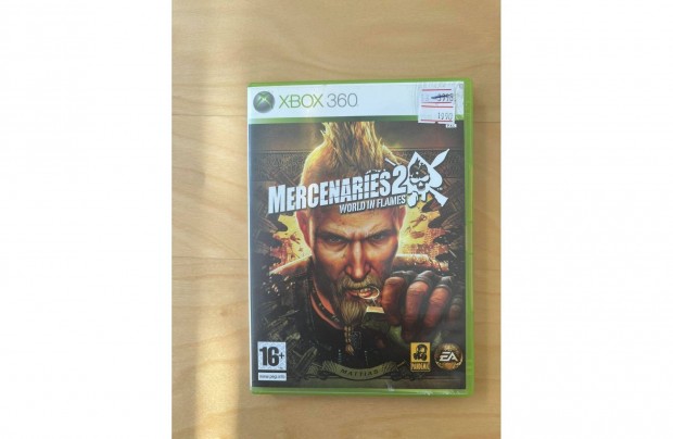 Xbox 360 Mercenaries 2: World in Flames (hasznlt)