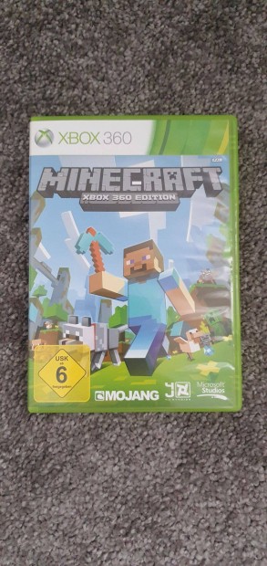 Xbox 360 Minecraft eredeti gyri jtk jszer, karcmentes