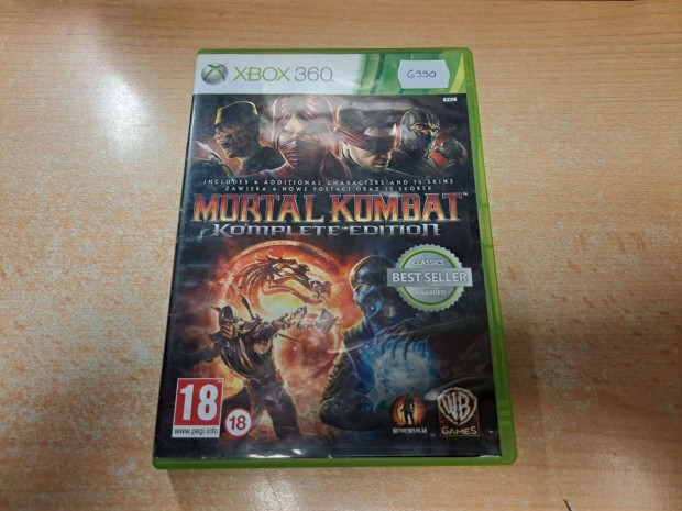 Xbox 360 Mortal Kombat Komplete Edition Jtk !