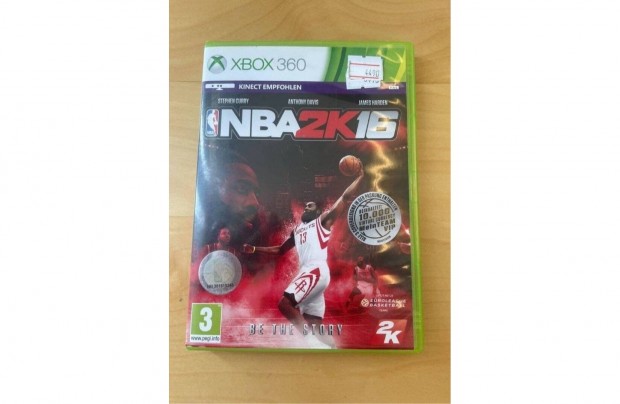 Xbox 360 NBA 2K16 jtk