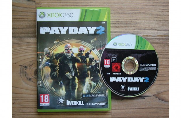 Xbox 360 Payday 2 jtk