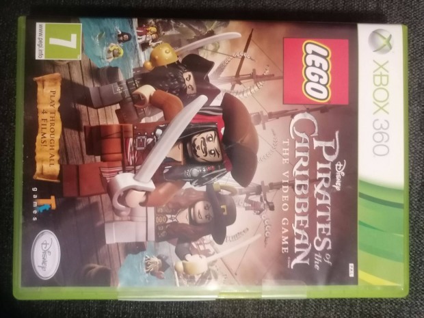 Xbox 360 Pirates of the Caribbean jtk