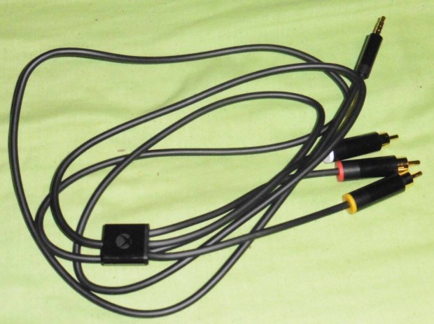Xbox 360 RCA kábel E szériás gépekhez, ha nincs HDMI kimenet a TV-n