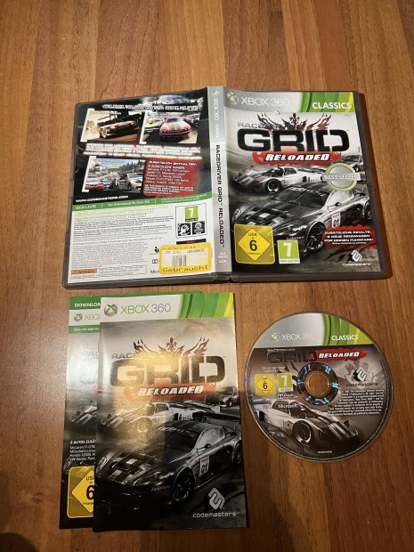 Xbox 360 Race Driver Grid Reloaded