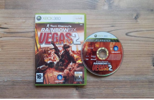 Xbox 360 Rainbow Six Vegas 2 jtk