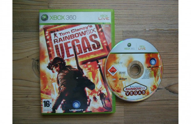 Xbox 360 Rainbow Six Vegas jtk