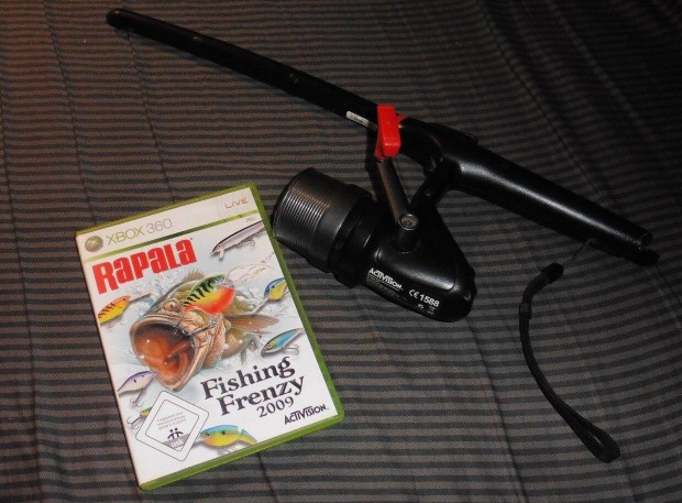 Xbox 360 Rapala Vezetk nlkli horgszbot, Jtkkal