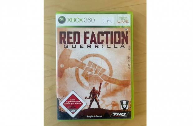 Xbox 360 Red Faction: Guerilla (hasznlt)