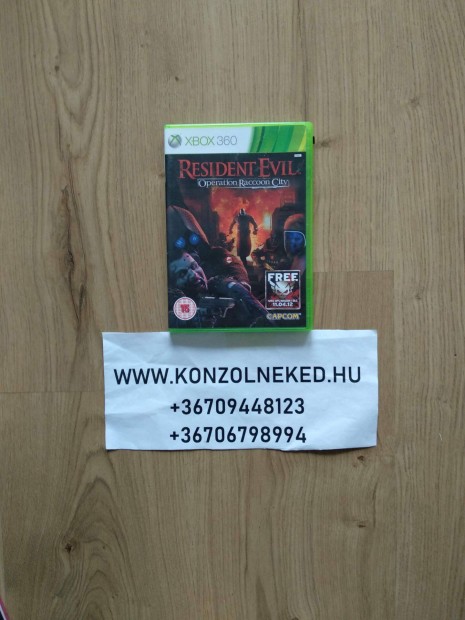 Xbox 360 Resident Evil Operation Raccoon City Xbox One Kompatibilis