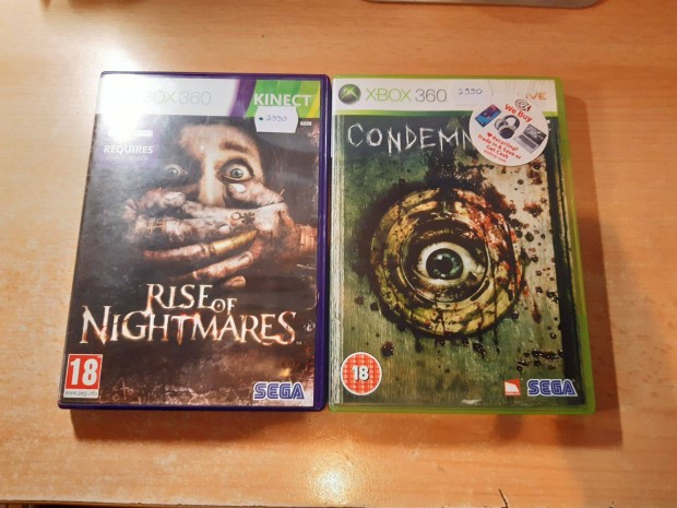 Xbox 360 Rise of Nightmares, Condemned 2 Jtkok !