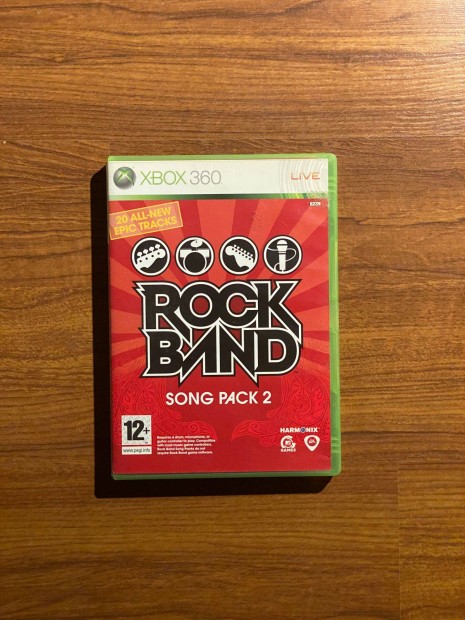 Xbox 360 Rock Band Song Pack 2
