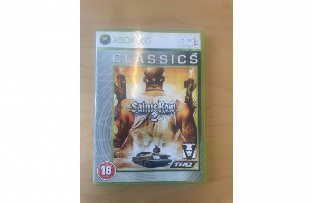Xbox 360 Saints Row 2 Classics (hasznlt)
