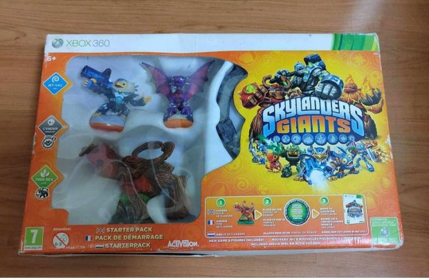 Xbox 360 Skylanders Giants Portl jtkkal figurkkal dobozban