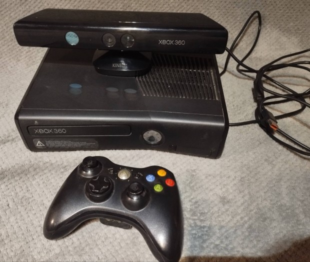 Xbox 360 Slim, Kinect, 320gb trhelybvts, jtkok