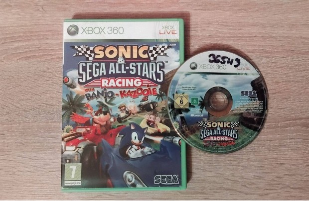 Xbox 360 Sonic & Sega All Stars Racing with Banjo - Kazooie jtk