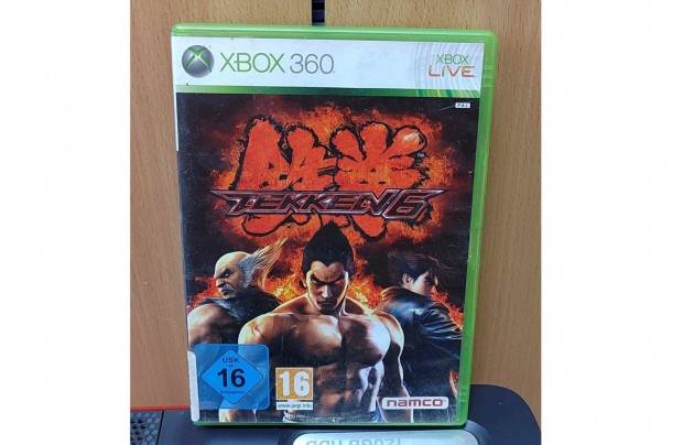 Xbox 360 Tekken 6 (verekeds) - Foxpost OK -