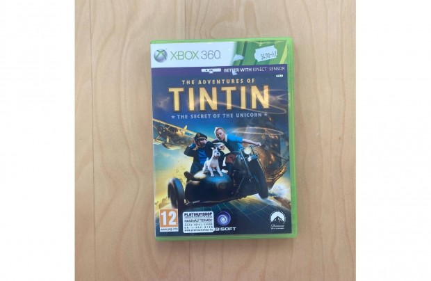Xbox 360 The Adventures of Tintin The Secret of the Unicorn Hasznlt