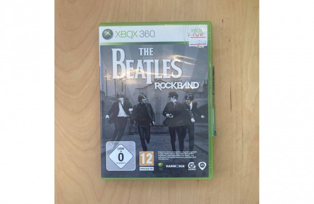 Xbox 360 The Beatles Rockband Hasznlt