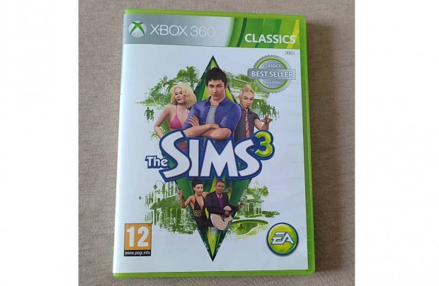 Xbox 360 The Sims 3 - Gyerekjtk - Szp llapot -