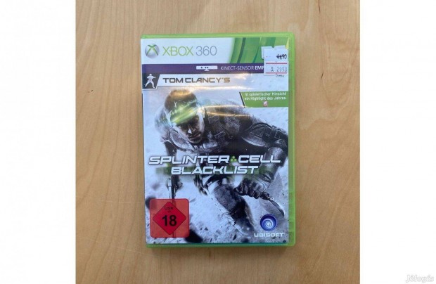 Xbox 360 Tom Clancy's Splinter Cell Blacklist
