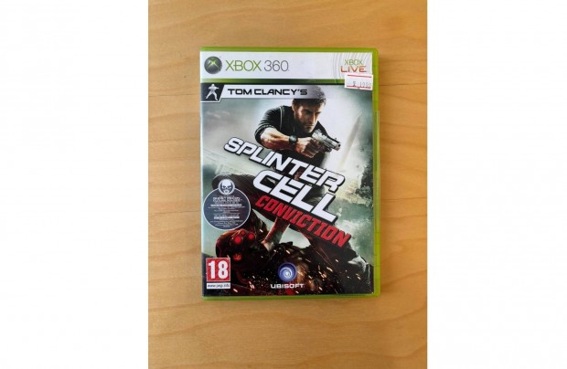 Xbox 360 Tom Clancy's Splinter Cell: Convicion (hasznlt)