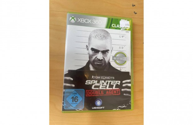 Xbox 360 Tom Clancy's Splinter Cell: Double Agent (hasznlt)