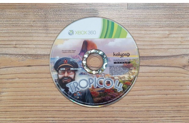 Xbox 360 Tropico 4 jtk Xbox One is