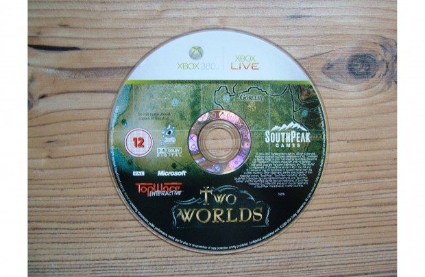 Xbox 360 Two Worlds jtk