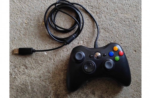 Xbox 360 Vezetkes Kontroller - szp llapot -