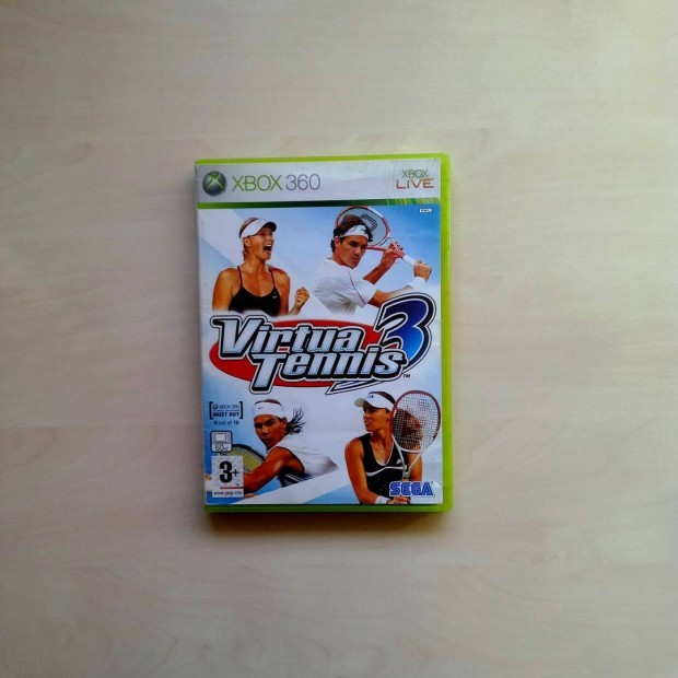 Xbox 360 Virtua Tennis 3 jtk elad