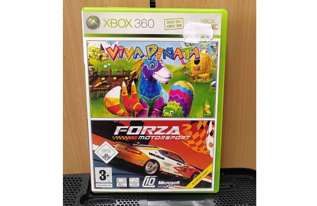 Xbox 360 Viva Pinata + Forza Motorsport 2 - tesztelt-teleptett