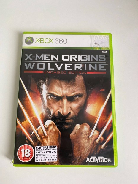 Xbox 360 X Men Origins Wolverine Farkas