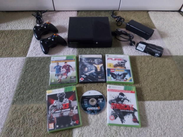 Xbox 360 Xbox360 E Slim 500GB 2db Kontrollerrel Jtkokkal 