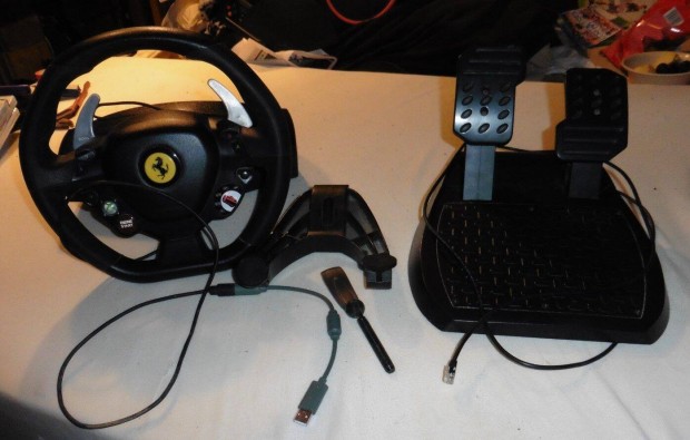 Xbox 360, PC, Thrustmaster Ferrari Kormny Pedllal