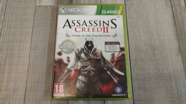 Xbox 360 : Assassin's Creed II - Xbox ONE És Series X Kompatibilis !